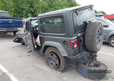 2018 Jeep Wrangler Sport 4X4 from USA, damaged, VIN 1C4GJXAN7JW199979